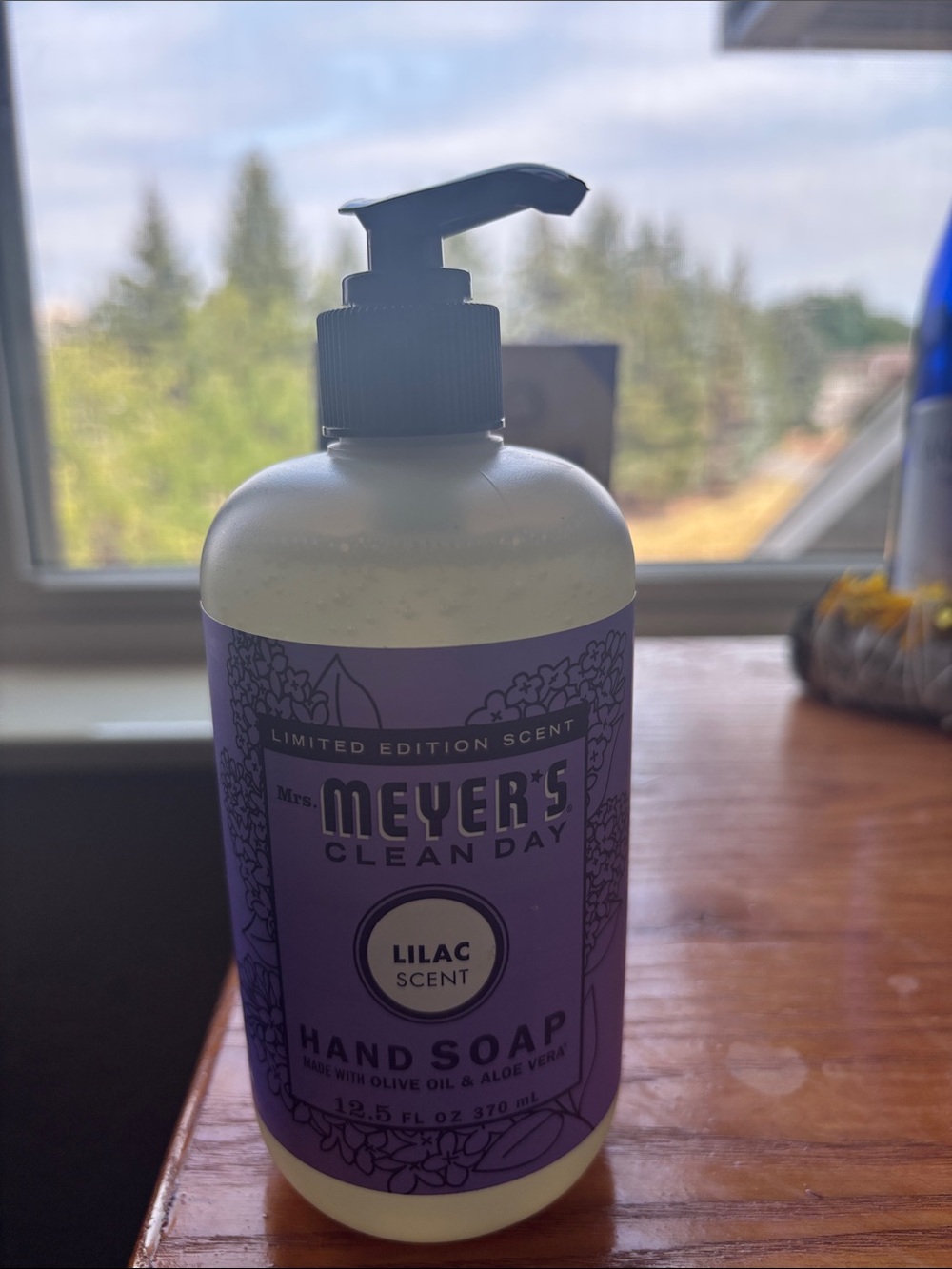 Mrs. Meyer's Lilac Scent Hand Soap - Lavender Purple
